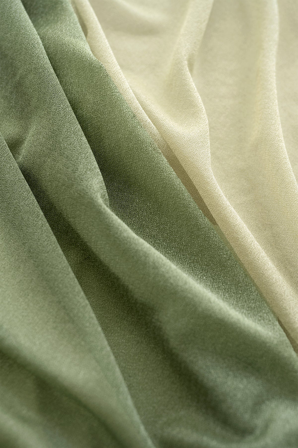 Table linens in White & Sage