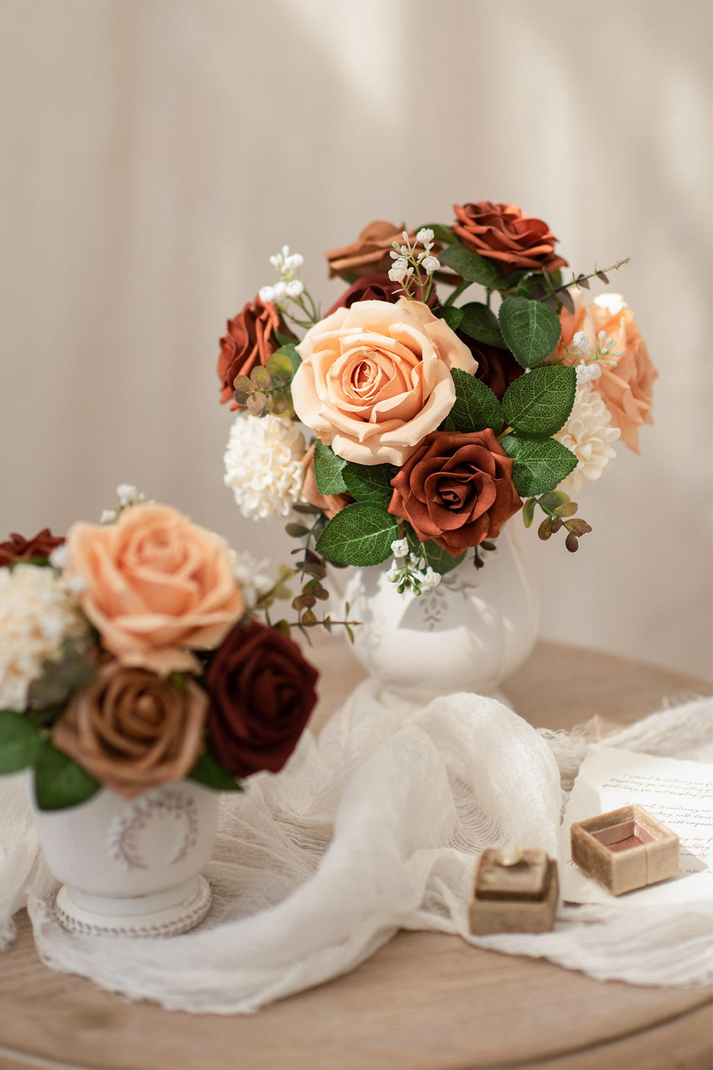 DIY Supporting Flower Boxes in Sunset Terracotta
