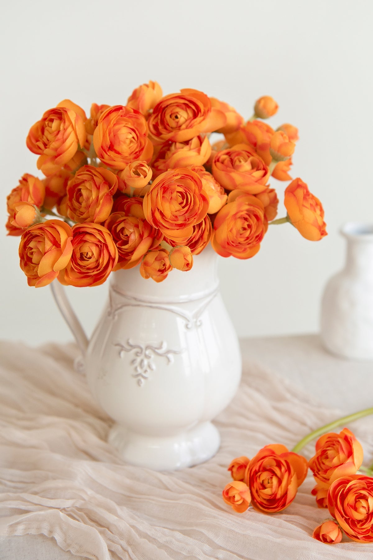Ranunculus Flowers with Stem - 8 Colors