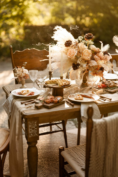 DIY Kits For Centerpieces in Earth-Tone Colors