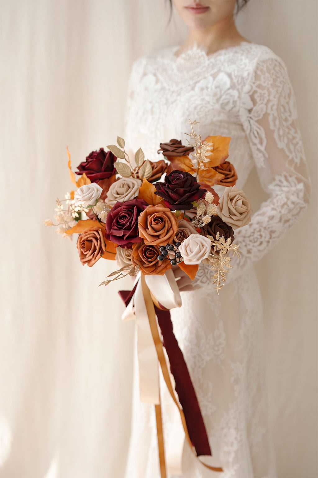 Brown & Beige Designer Flower Boxes