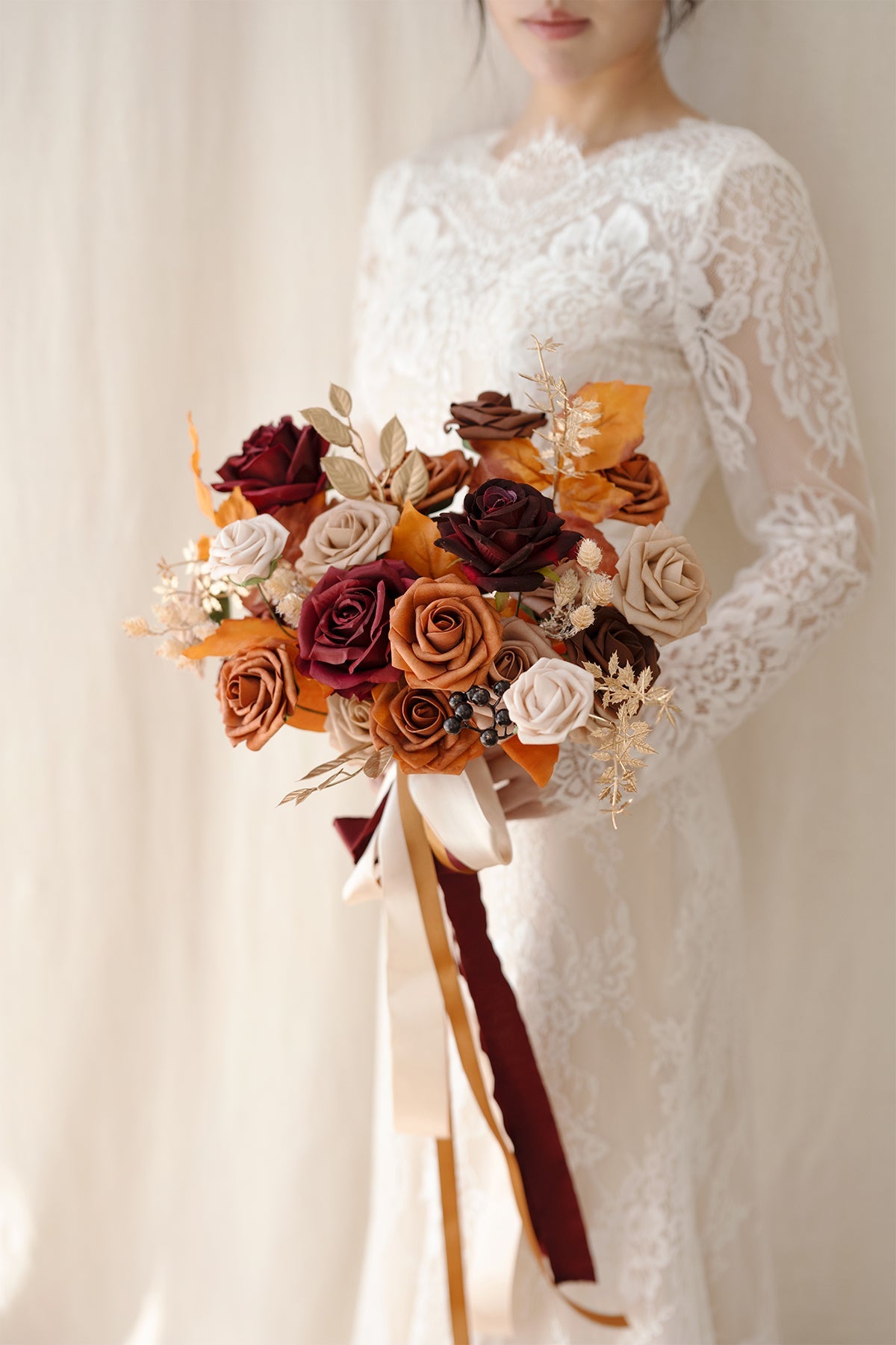 Brown & Beige Designer Flower Boxes
