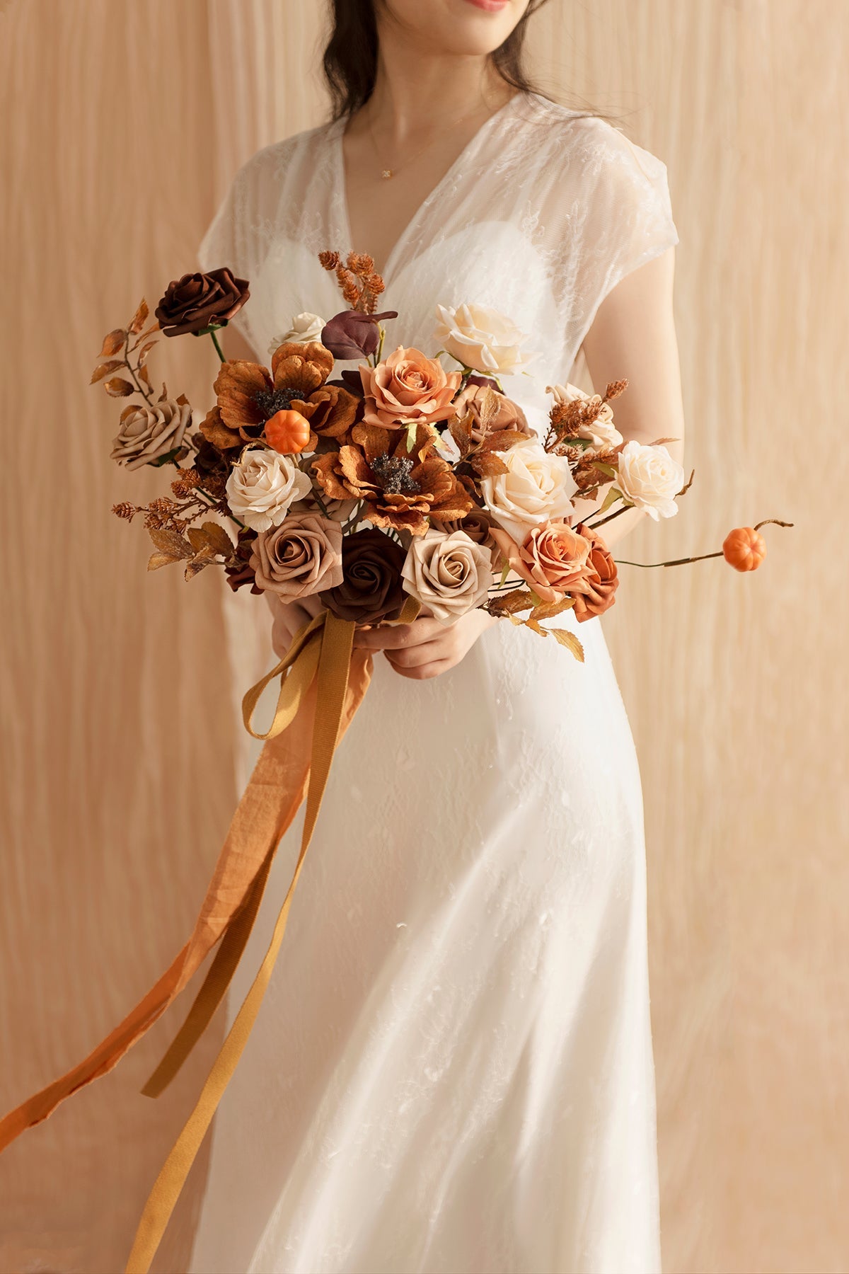 Brown & Beige Designer Flower Boxes