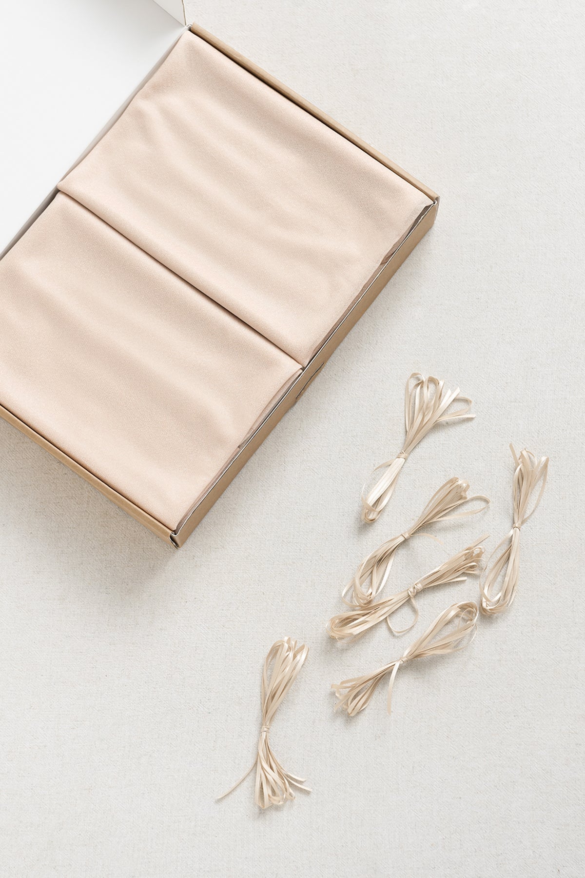 Table Linens in White & Beige