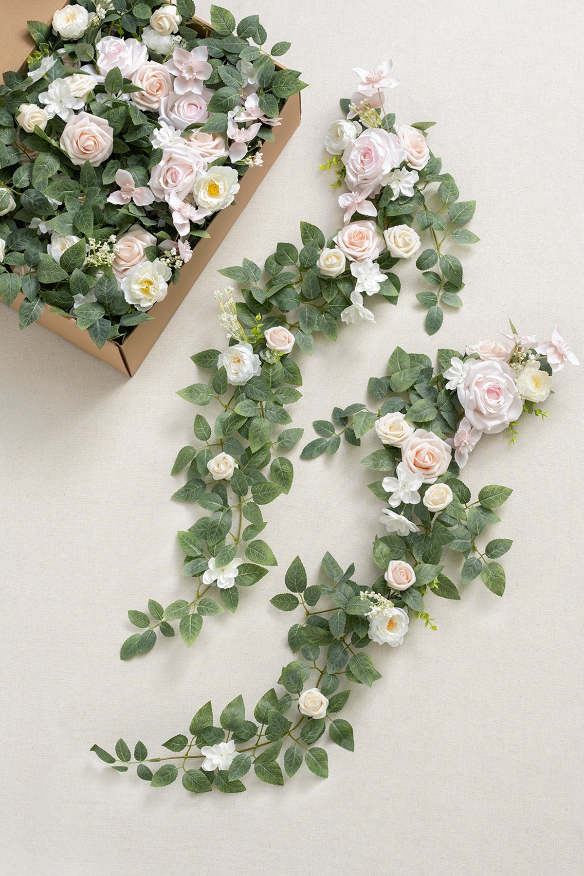 Wedding Hanging Chair Back Decoration in Blush & Cream