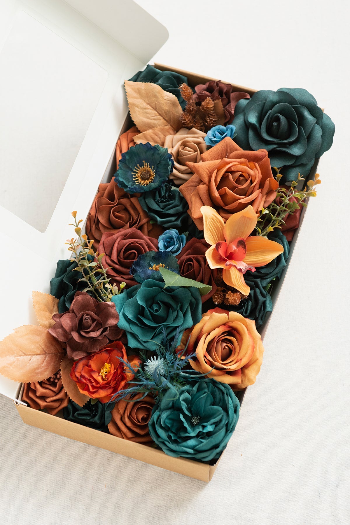 Orange & Terracotta Designer Flower Boxes