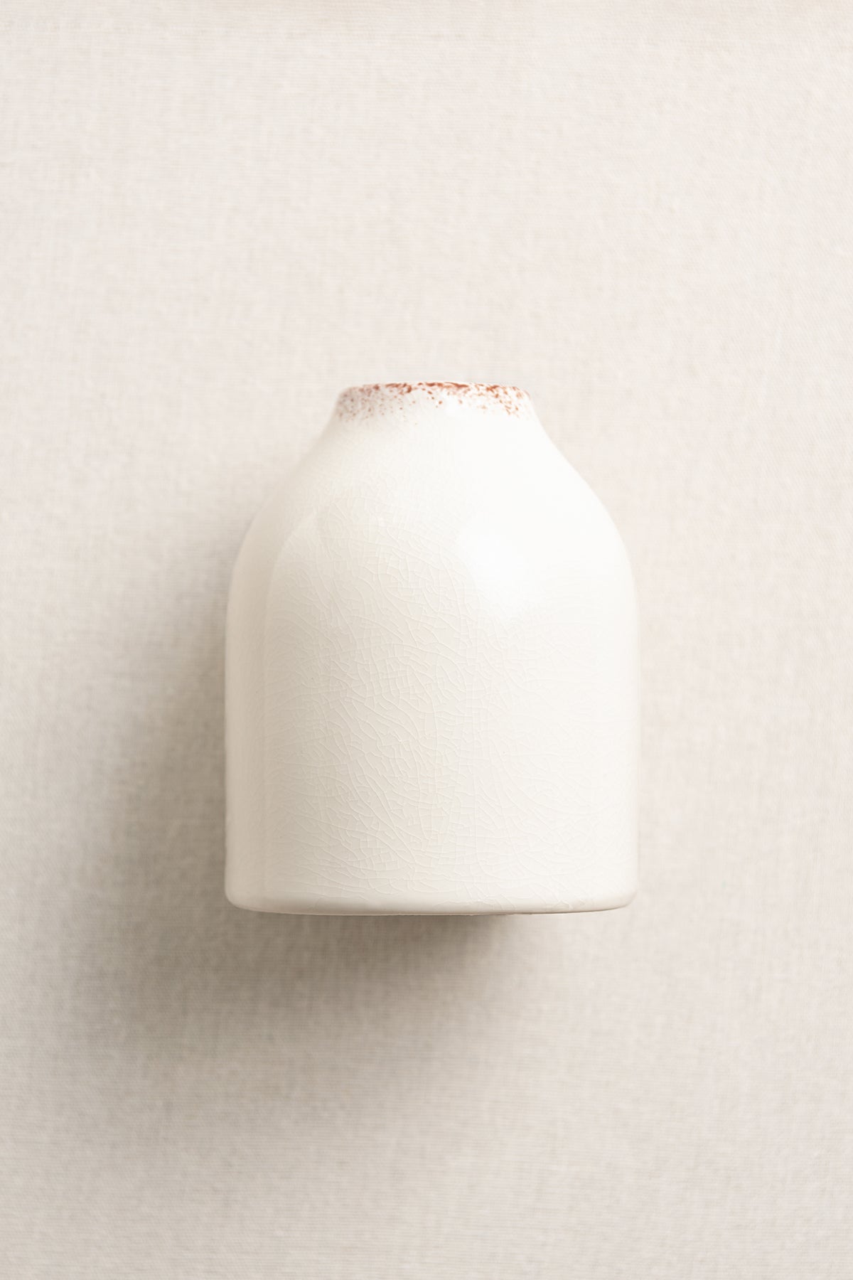 Cracked Ice Glaze Ceramic Vase - 2 Styles | CLEARANCE