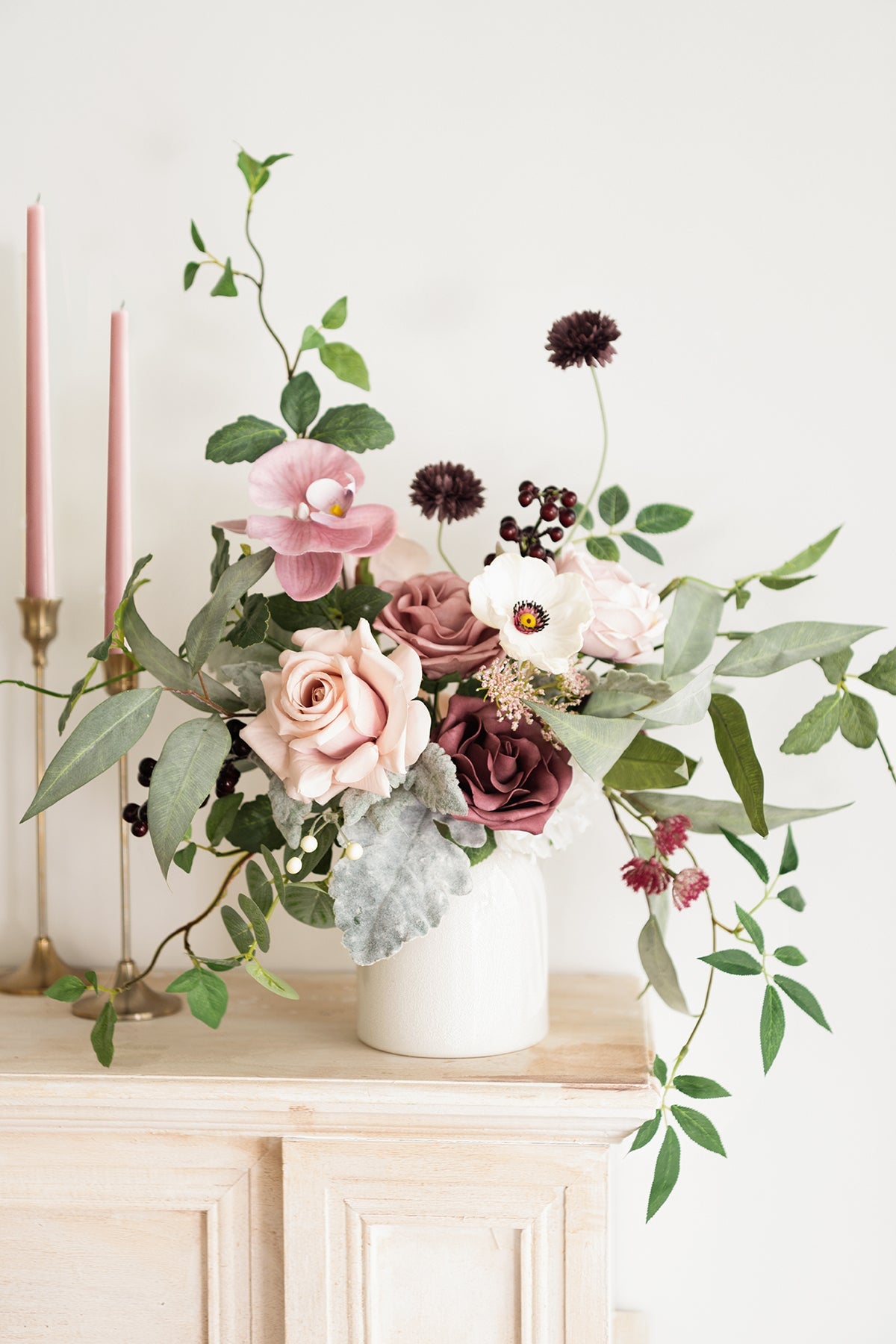 Cracked Ice Glaze Ceramic Vase - 2 Styles | CLEARANCE