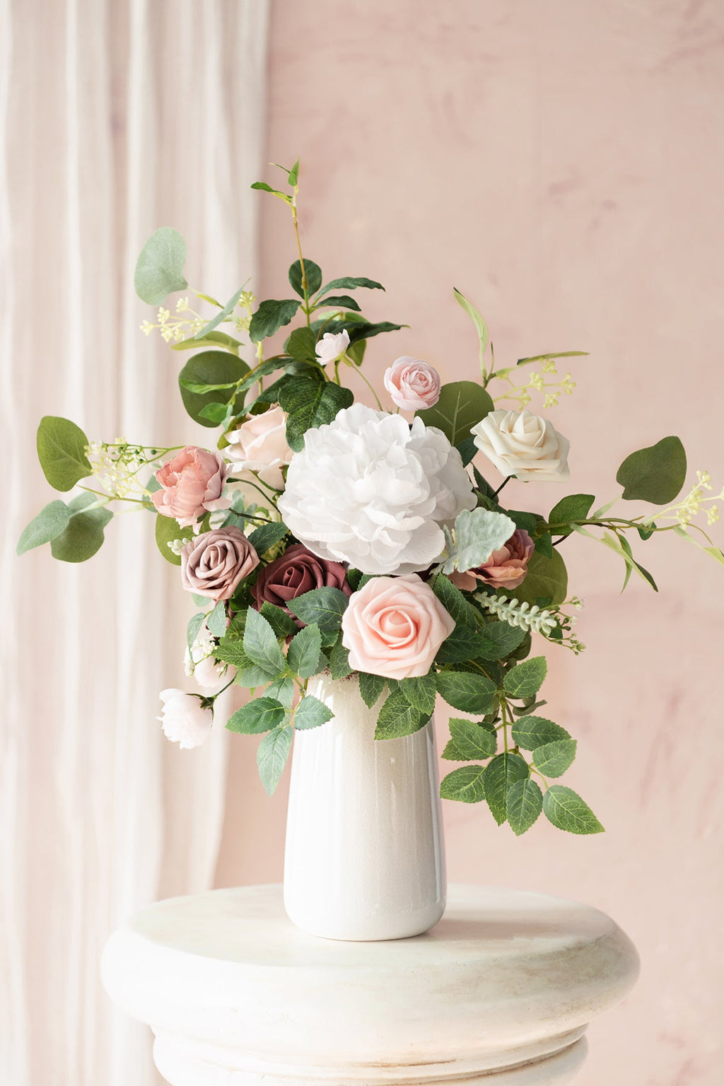 Cracked Ice Glaze Ceramic Vase - 2 Styles | CLEARANCE