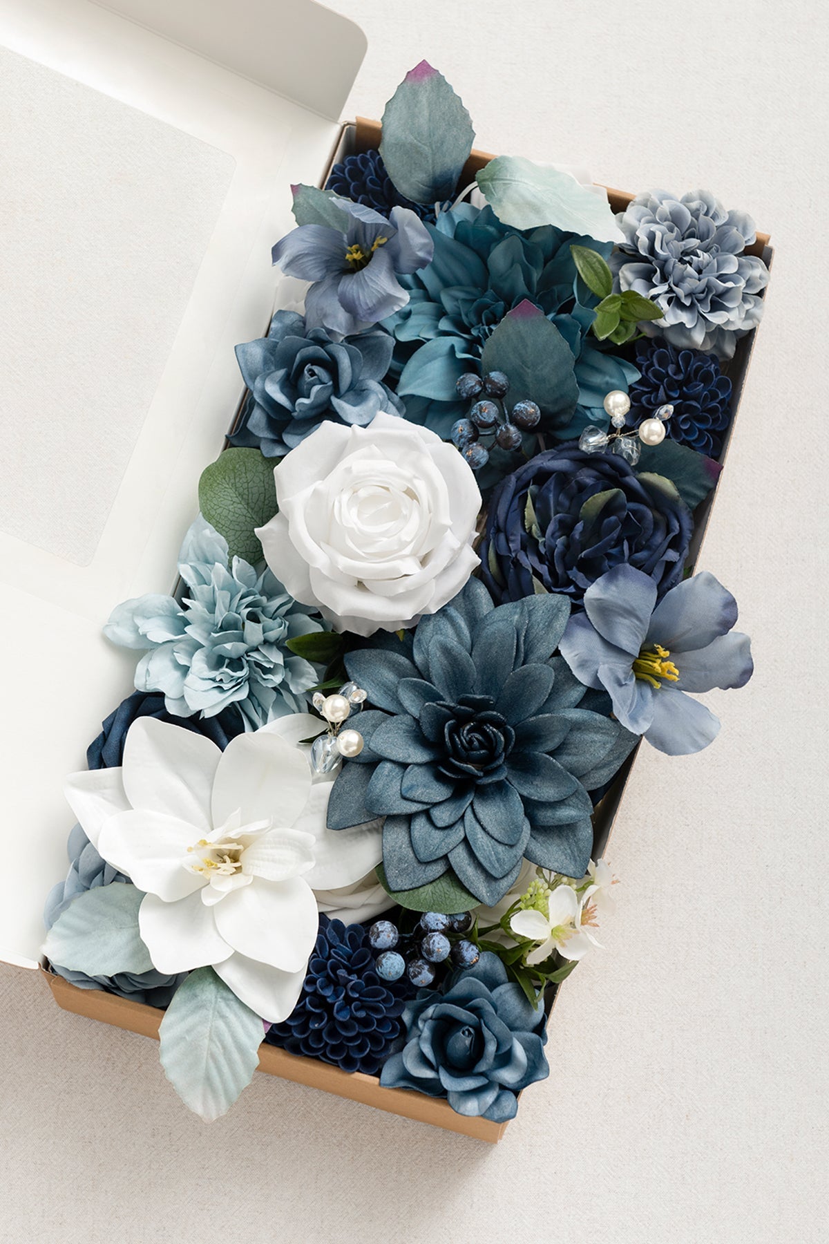 DIY Kits For Centerpieces in Blue Colors