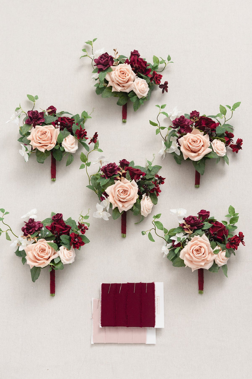 Bridesmaid Posy in Romantic Marsala