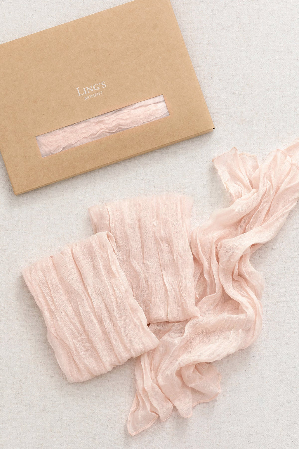 Cheesecloth Napkins & Table Runner Set for Reception - 12 Colors