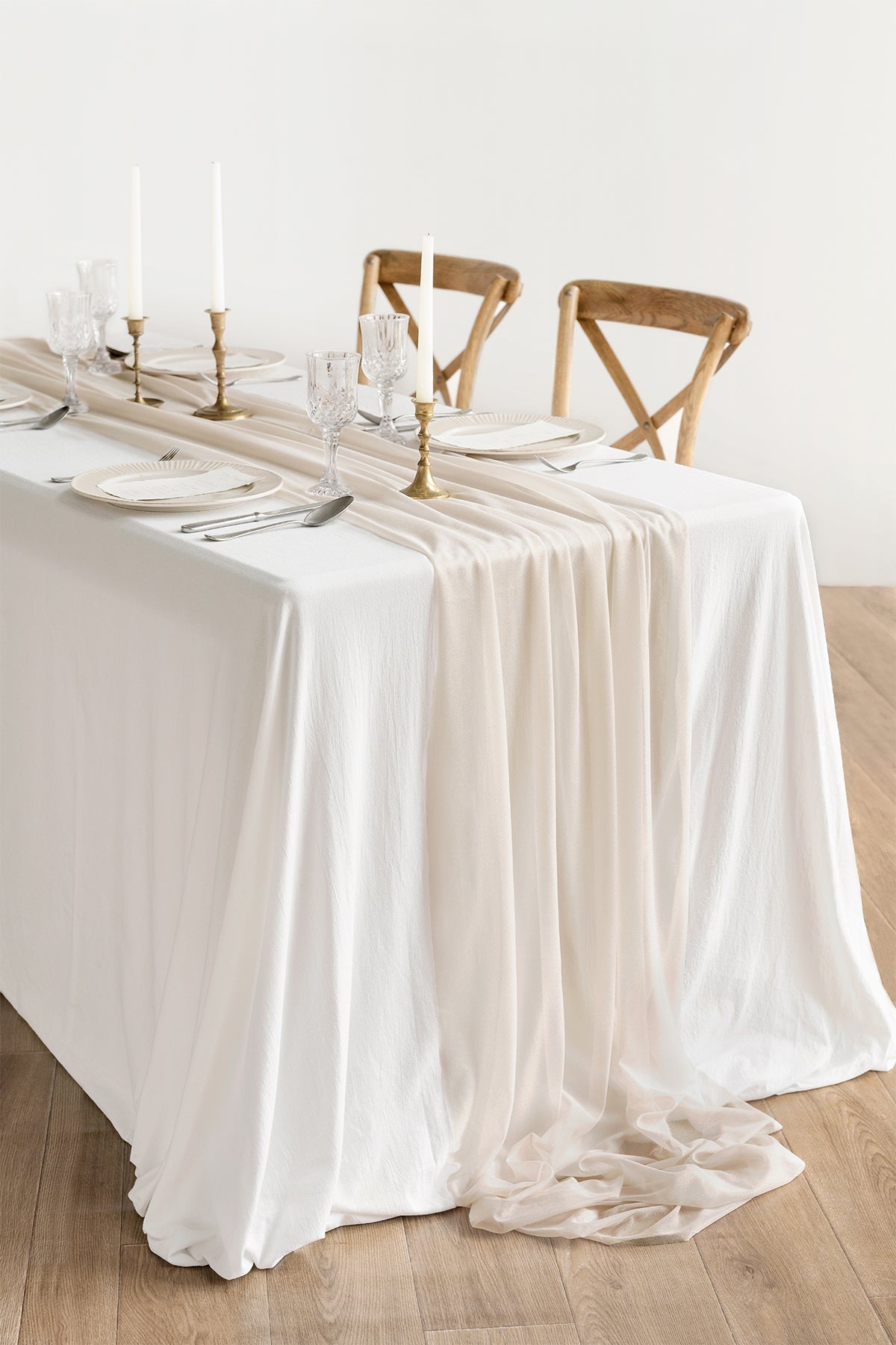 Table Linens in Nude