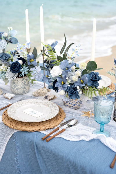 DIY Kits For Centerpieces in Blue Colors