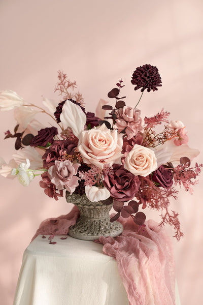 DIY Kits For Centerpieces in Red Colors