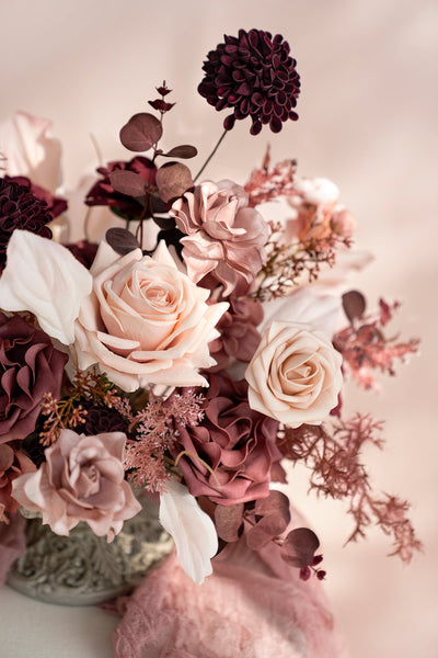 DIY Kits For Centerpieces in Red Colors