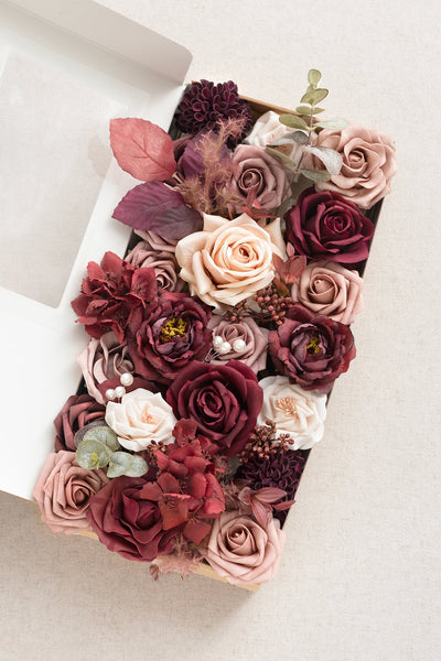 DIY Kits For Centerpieces in Red Colors