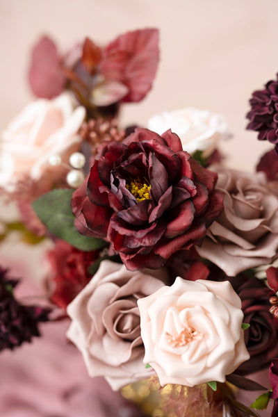 DIY Kits For Centerpieces in Red Colors