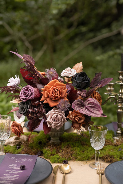 DIY Kits For Centerpieces in Orange Colors