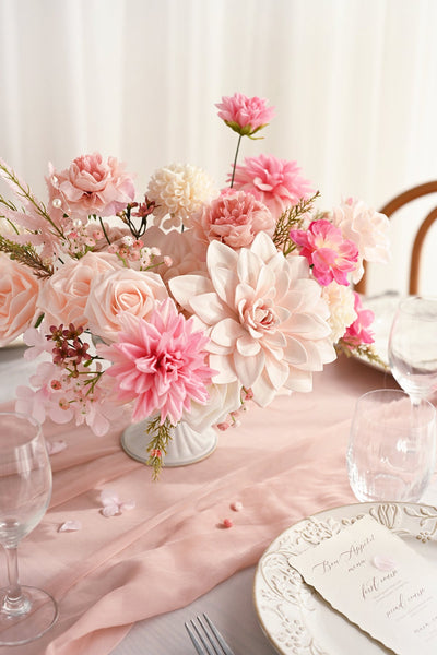 DIY Kits For Centerpieces in Pink Colors