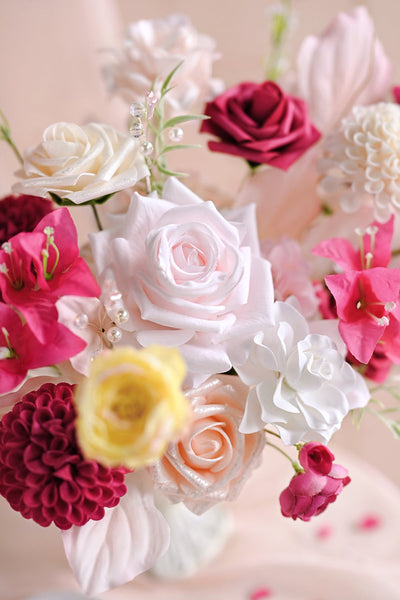 DIY Kits For Centerpieces in Pink Colors