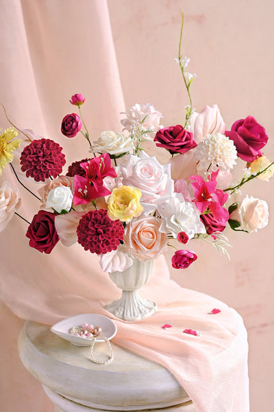 DIY Kits For Centerpieces in Pink Colors