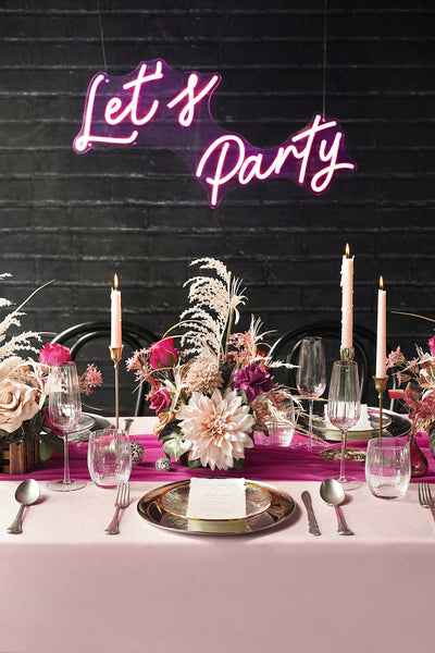 Centerpiece Flower Arrangements in Valentine Magenta | Clearance