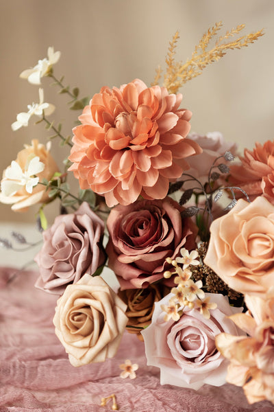 DIY Kits For Centerpieces in Earth-Tone Colors