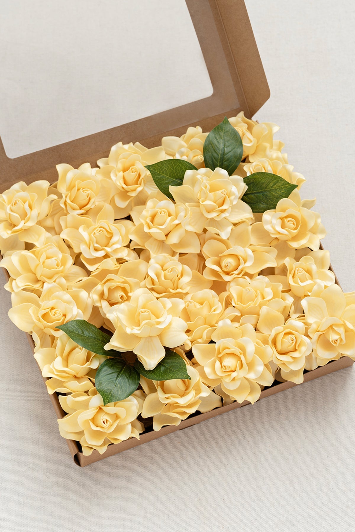 DIY Supporting Flower Boxes in Sunny Peach & Apricot