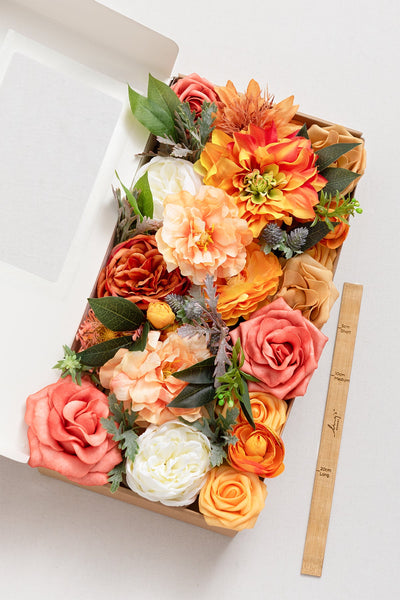DIY Kits For Centerpieces in Orange Colors