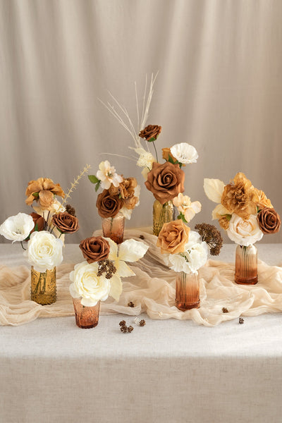 DIY Kits For Centerpieces in Earth-Tone Colors