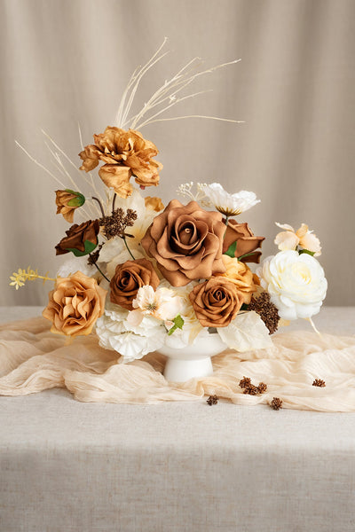 DIY Kits For Centerpieces in Earth-Tone Colors