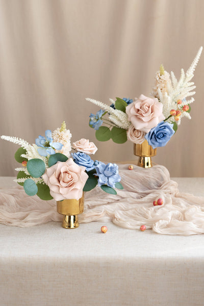 DIY Kits For Centerpieces in Blue Colors