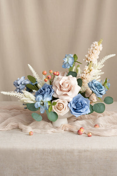 DIY Kits For Centerpieces in Blue Colors