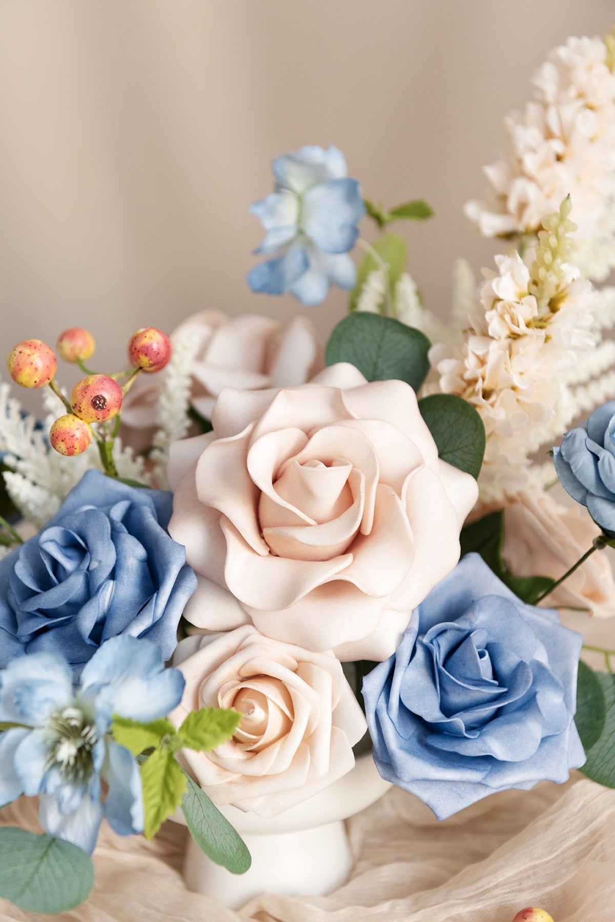 DIY Kits For Centerpieces in Blue Colors