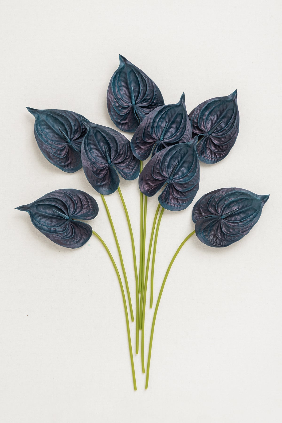 DIY Supporting Flower Boxes in Dusty Blue & Navy