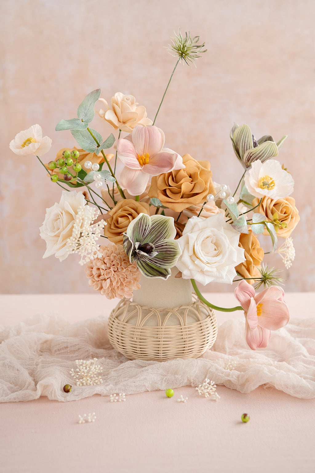 Brown & Beige Designer Flower Boxes