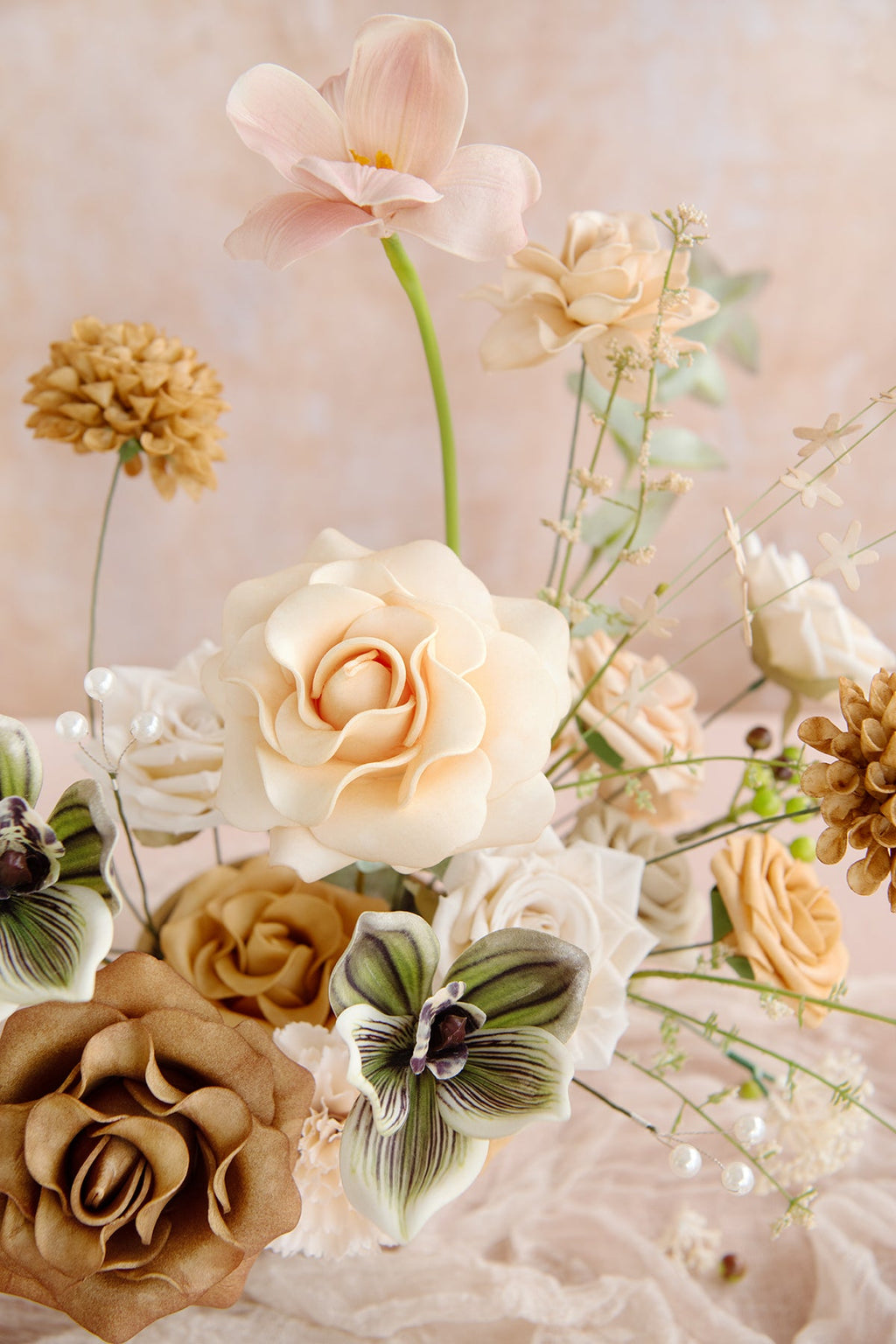 Brown & Beige Designer Flower Boxes
