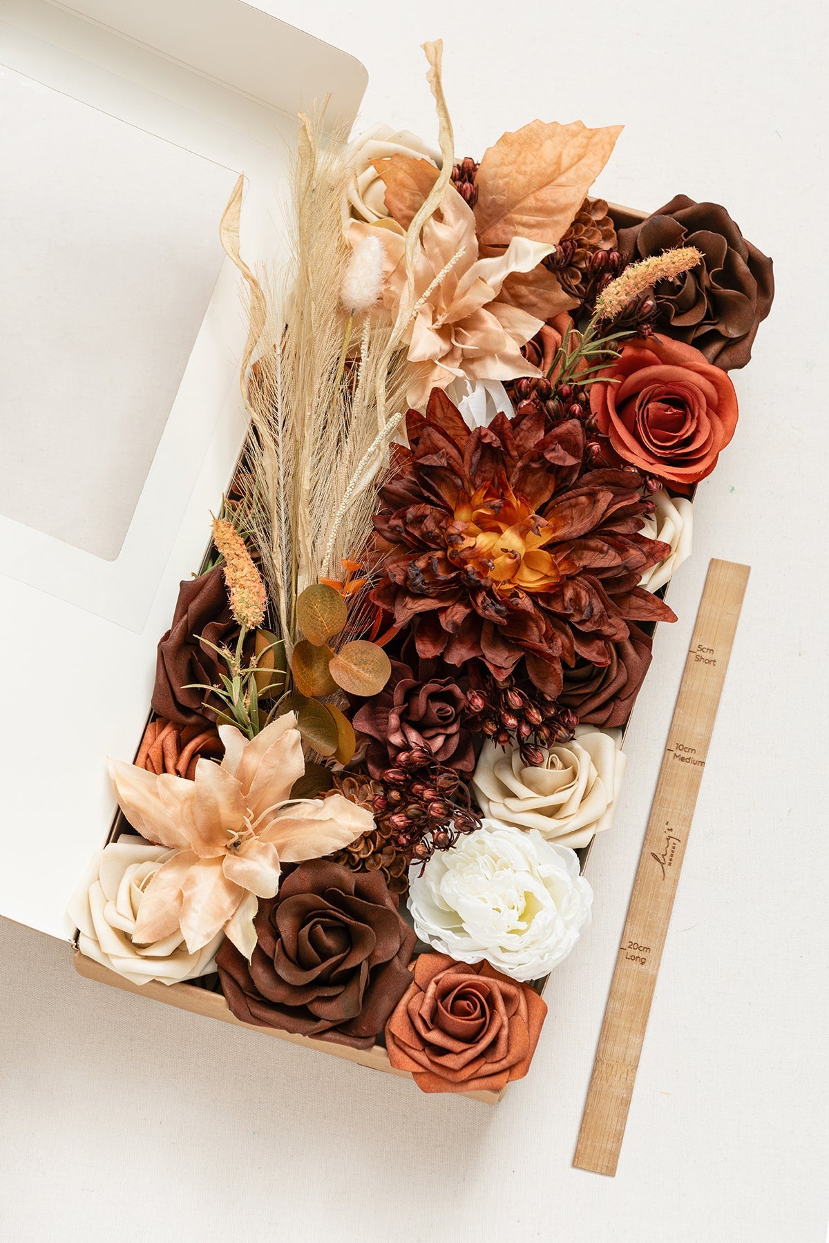Brown & Beige Designer Flower Boxes