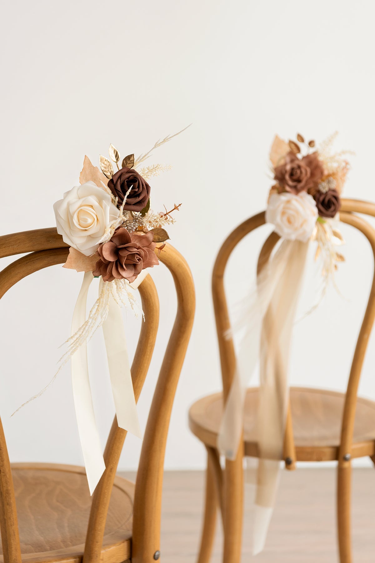 Aisle & Chair Decor in Rust & Sepia