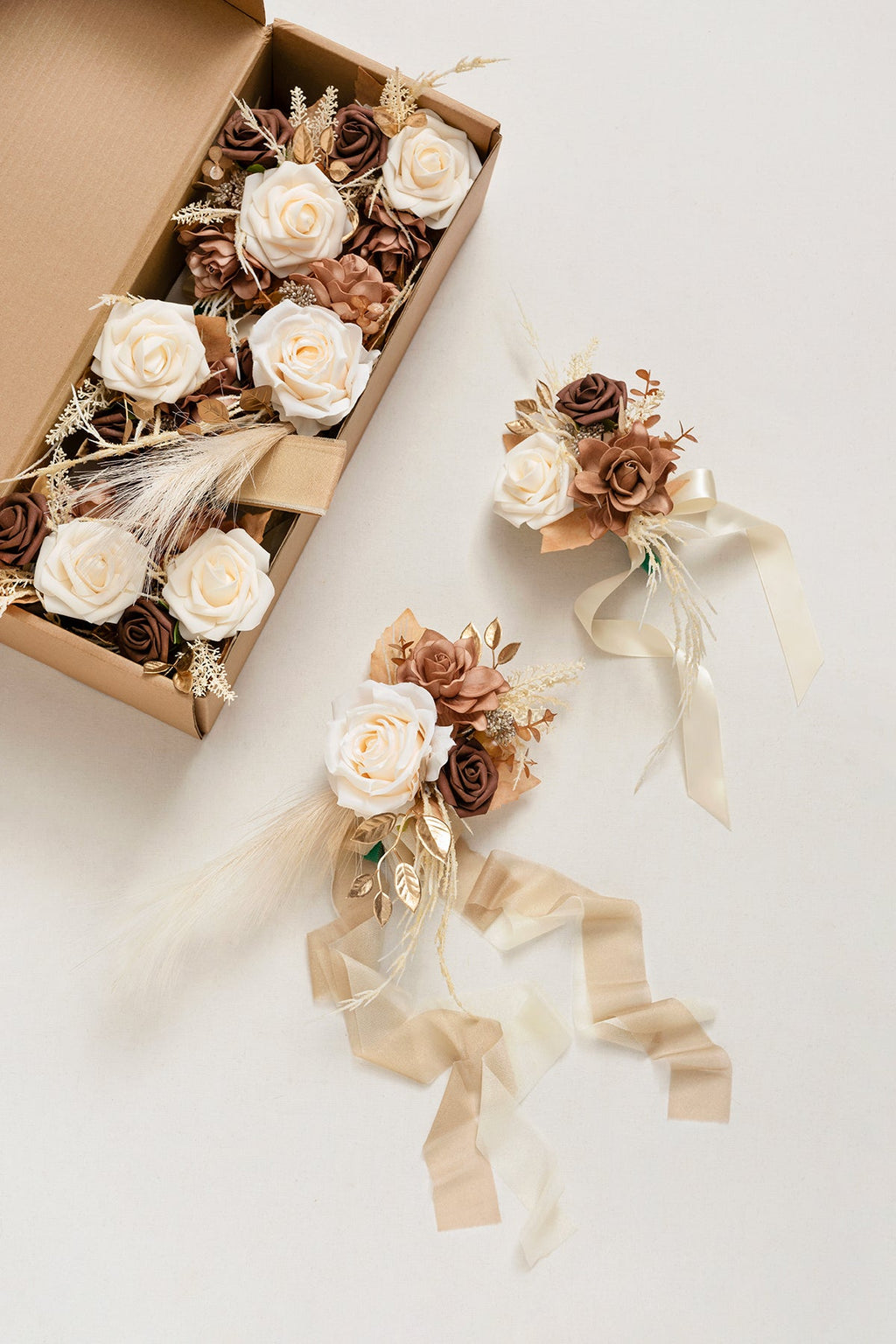 3.5" Silk Vendela Rose with Stem - 12 Styles