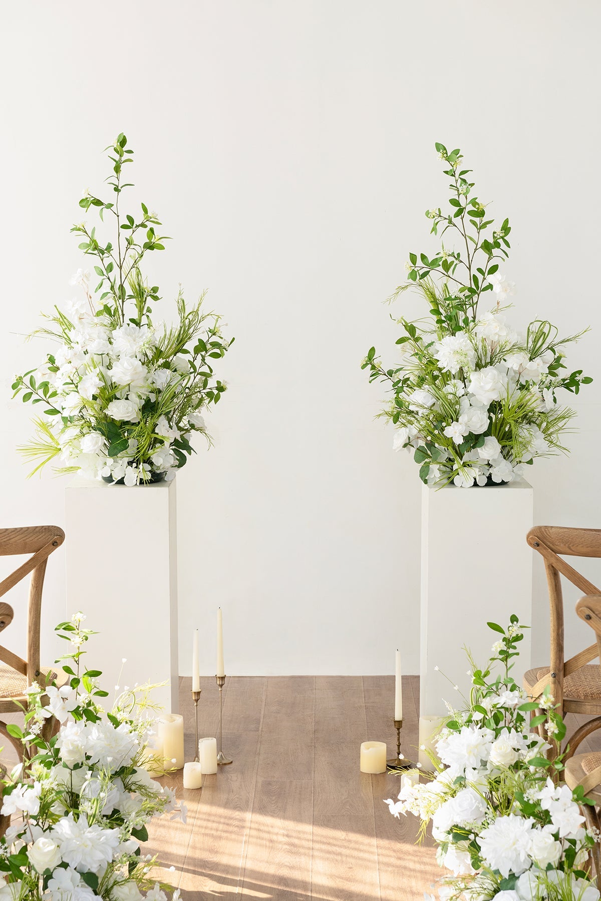 Altar Decor Free-Standing Flowers in May Lily & Olive