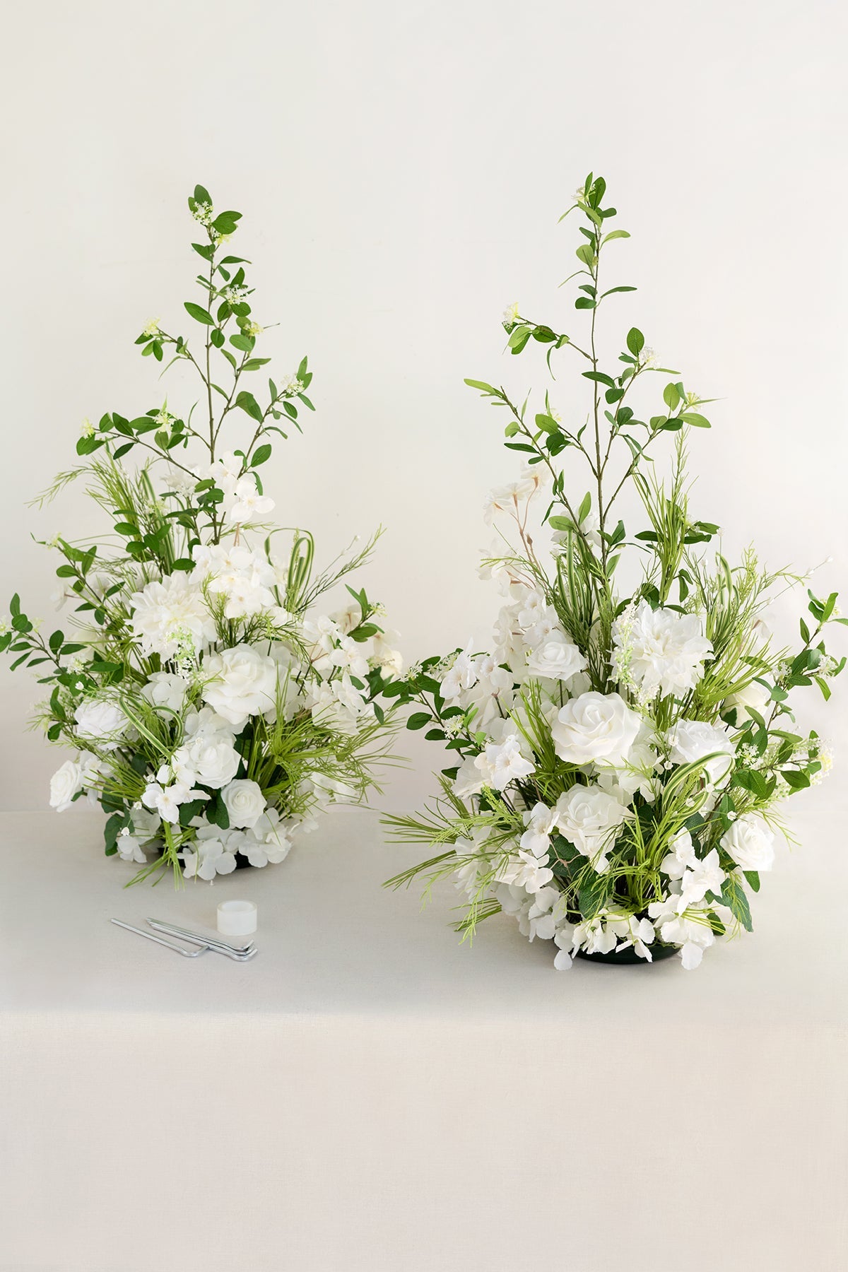 Altar Decor Free-Standing Flowers in May Lily & Olive