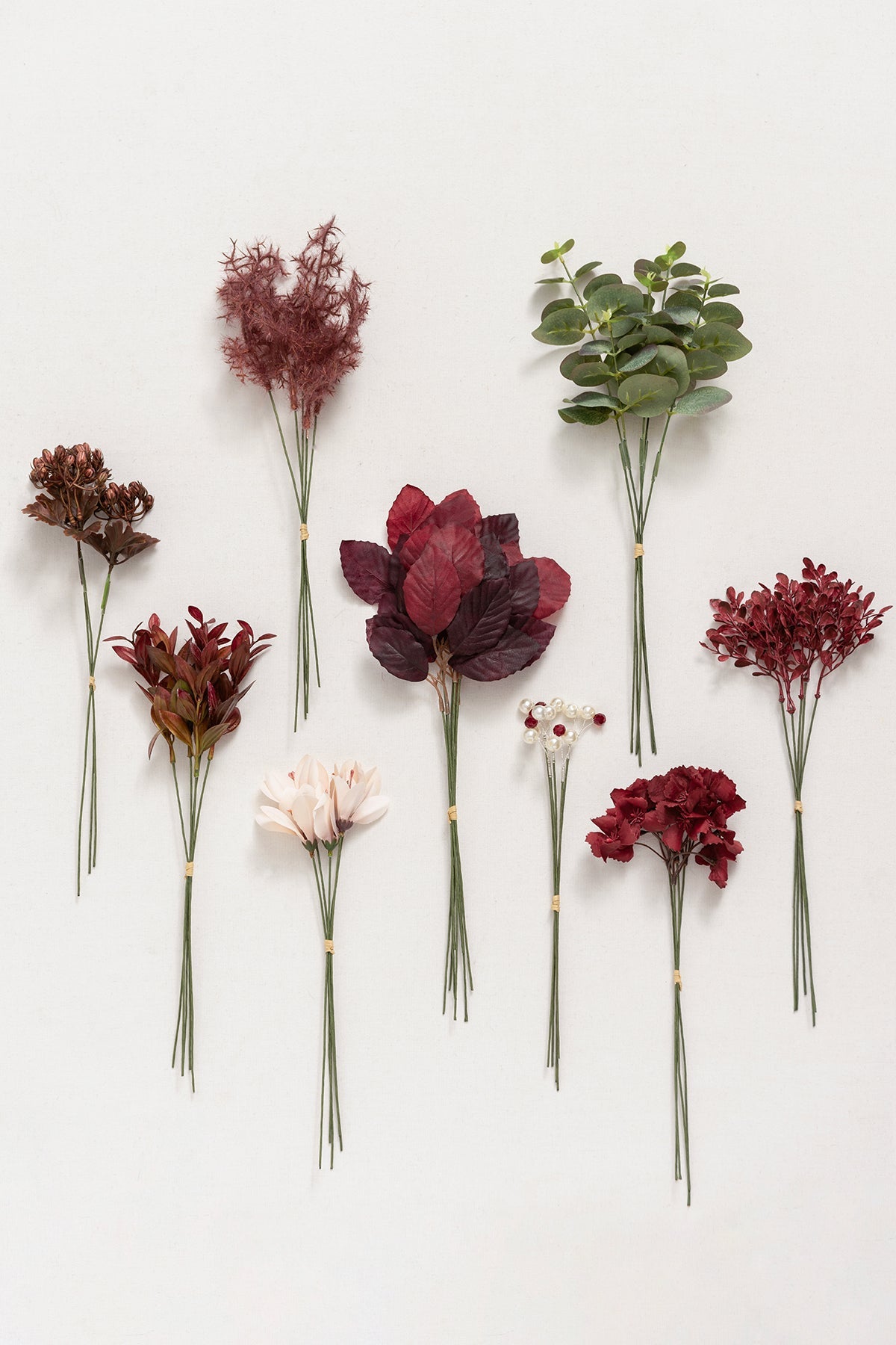 Additional Flower Decorations for Tabletop Christmas Tree