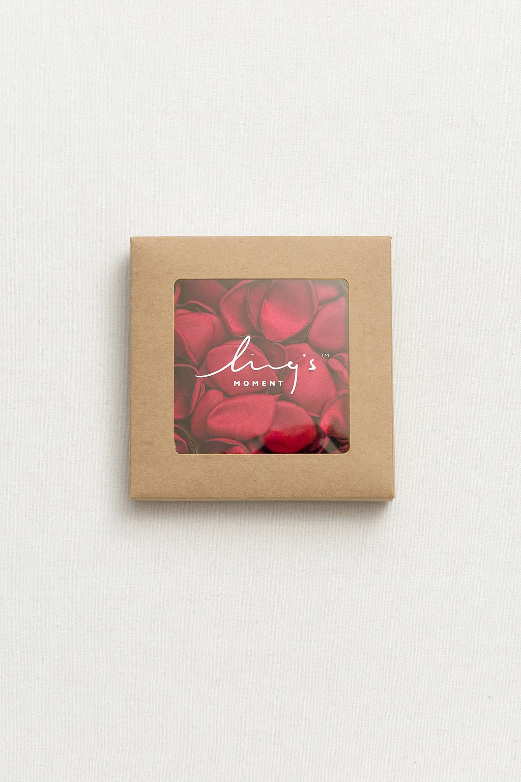 Silk Rose Petals in Red