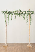 6.5ft Flower Garland in White & Sage