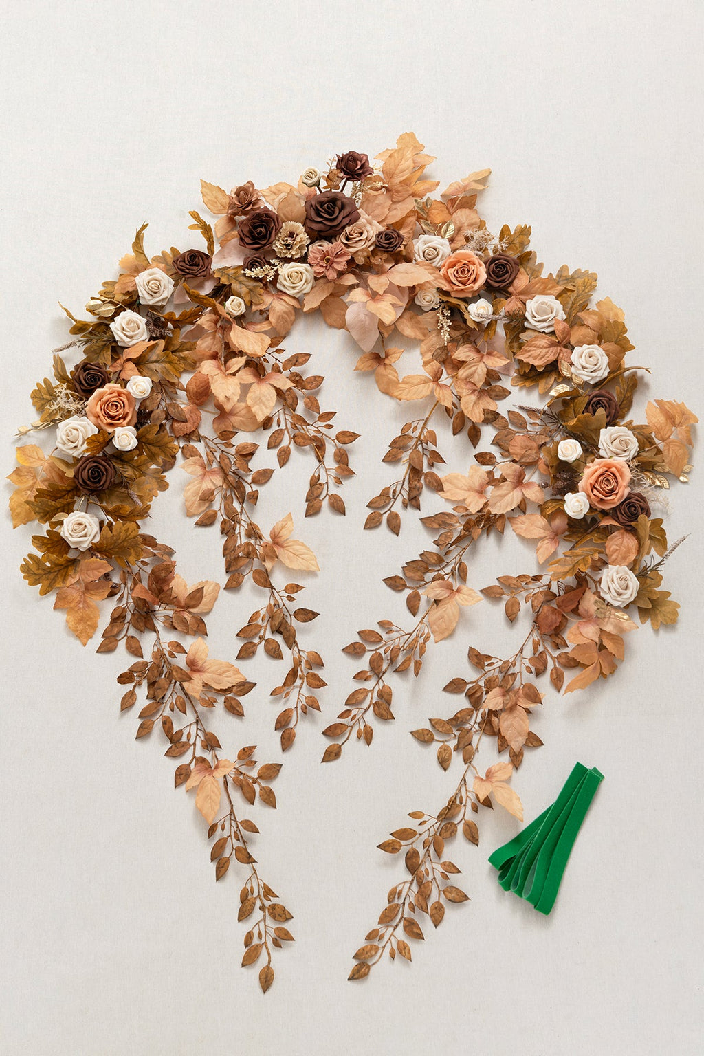 6.5ft Flower Garland in Rust & Sepia