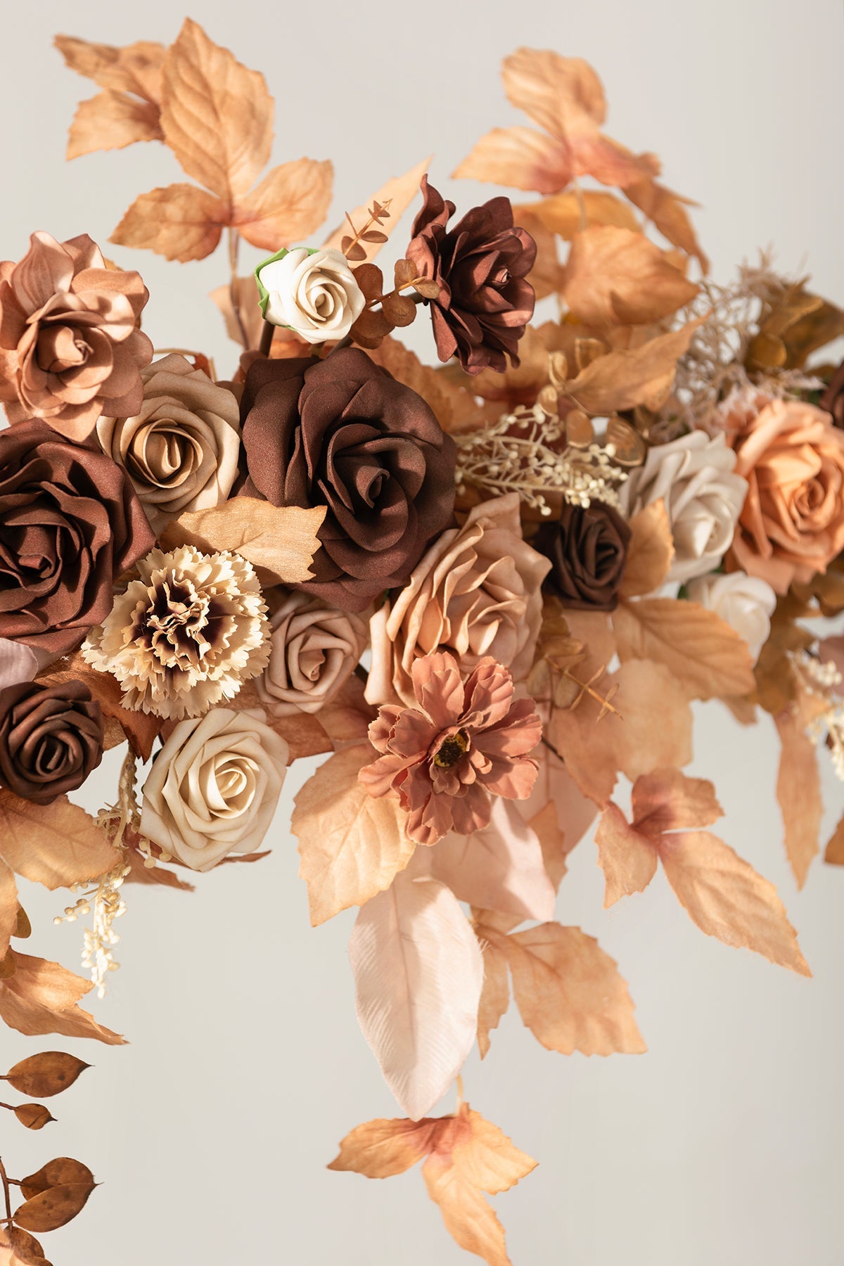 6.5ft Flower Garland in Rust & Sepia
