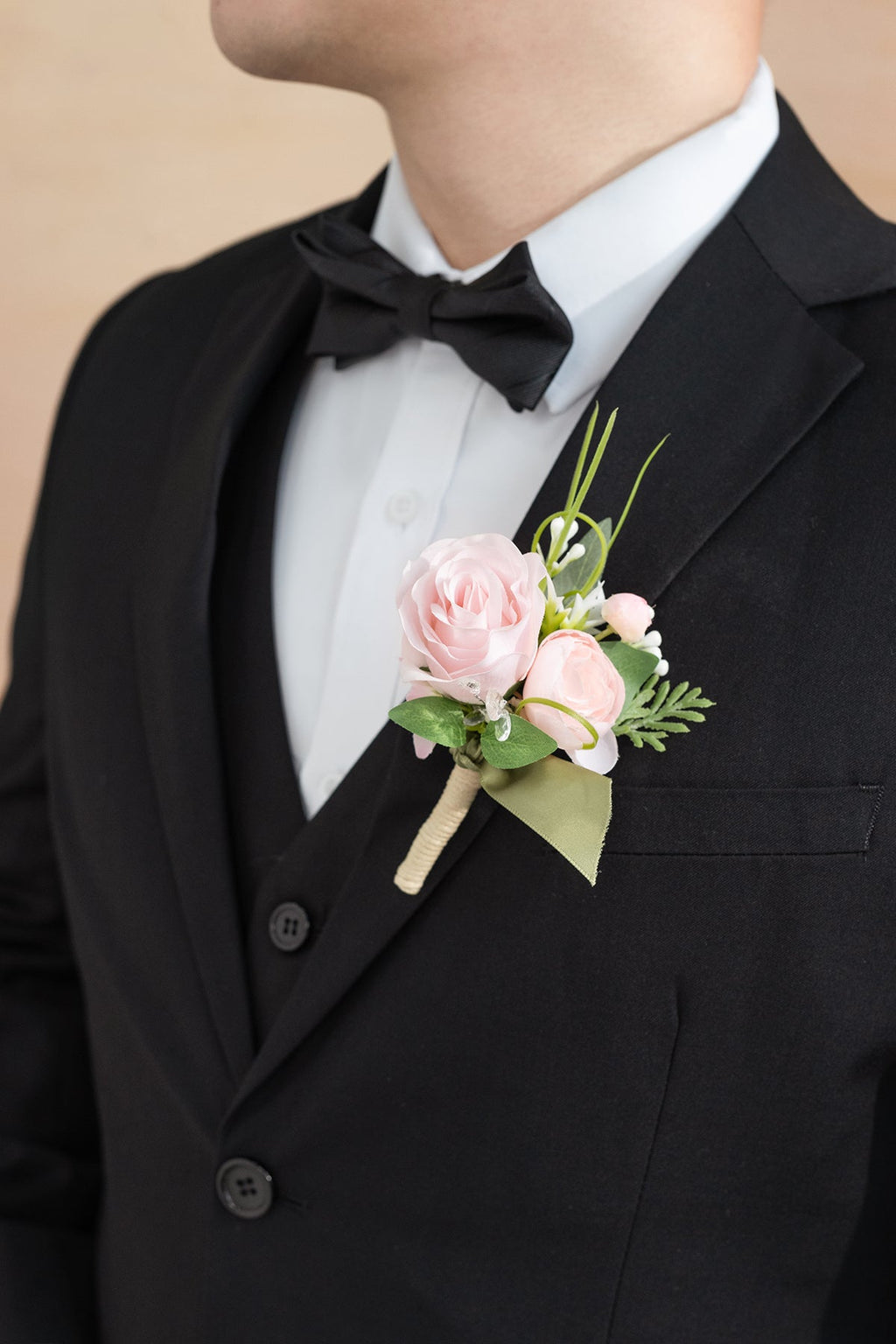 Additional Flower Decorations in Blush & Cream