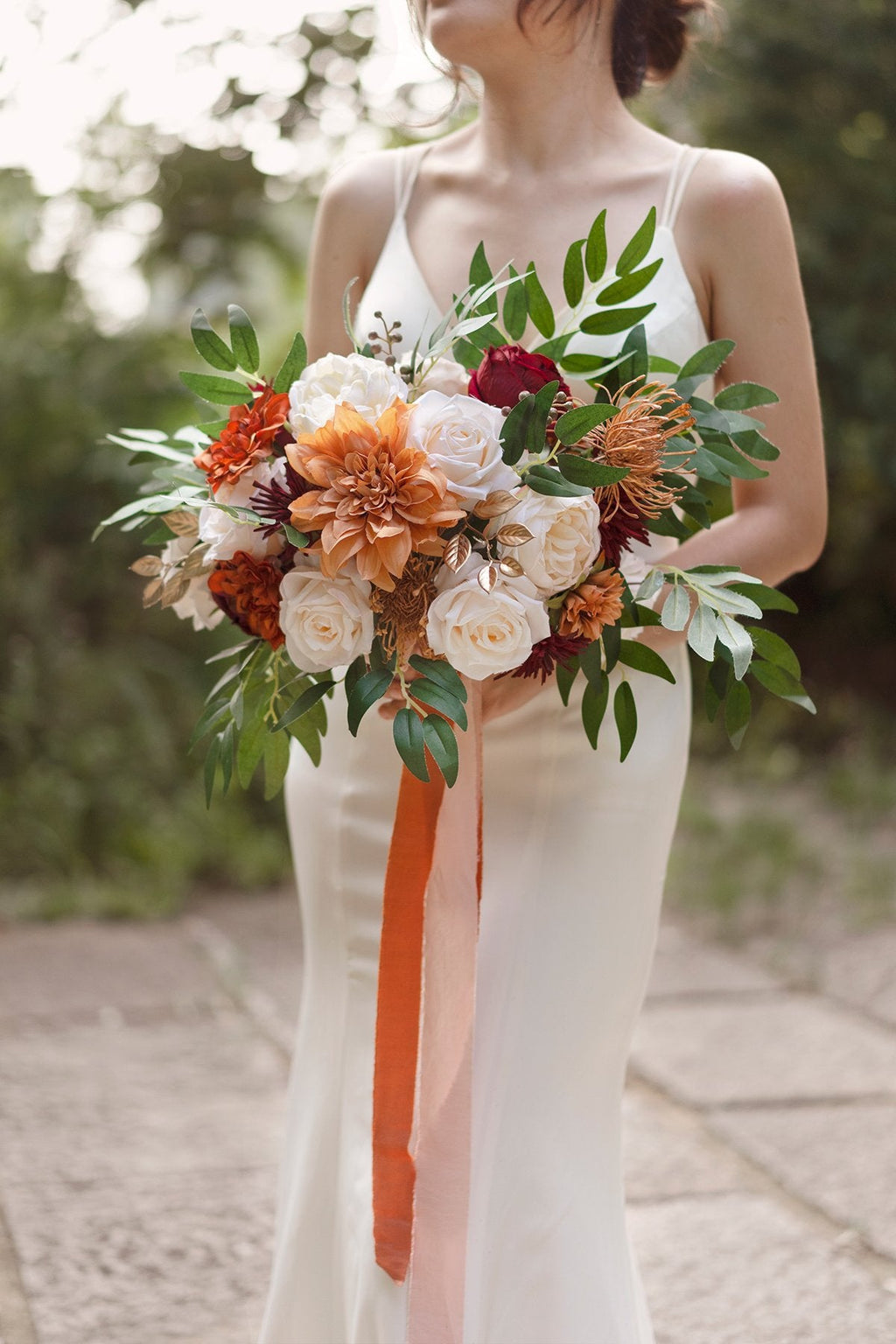 Terracotta Wedding Flowers & Greenery